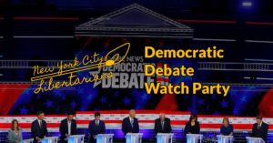 Democratic Debate Watch Party @ Cloister Cafe