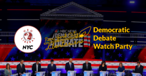 Third Democratic Debate Watch Party @ Cloister Cafe